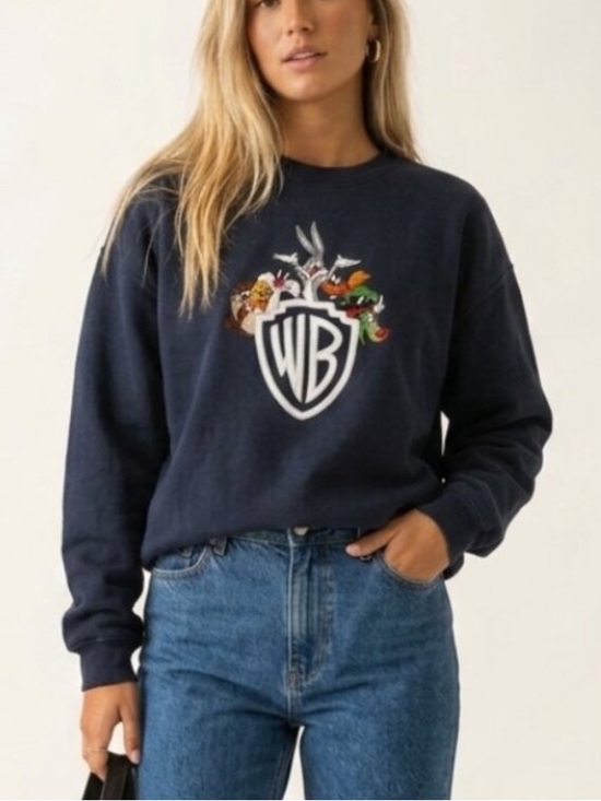Warner Bros. Tops - Warner Bros Studio Store Looney Tunes Crewneck Sweatshirt XL 25430